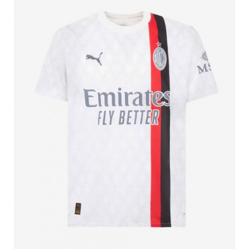 Maillot de foot AC Milan Christian Pulisic #11 Extérieur 2023-24 Manches Courte